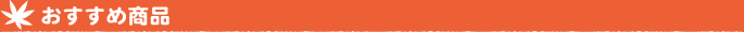 おすすめ商品